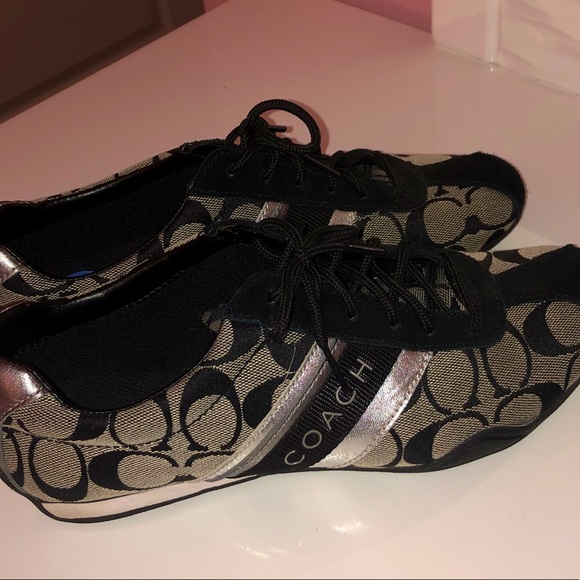 Coach Katelyn Shoes Silver Band - Picture 1 of 1
